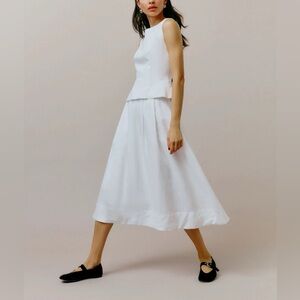 Reformation Moya Linen Two Piece Size 2